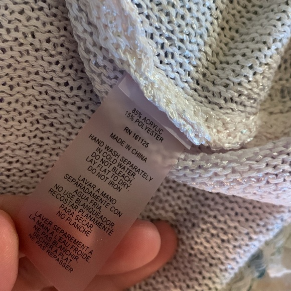 NWT Sioni Size M Lotus Sweater - Picture 10 of 11